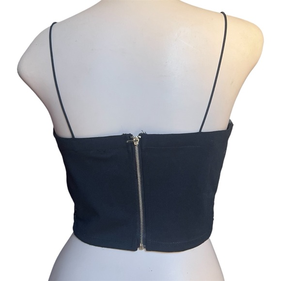 Windsor Crop Top Halter Sequined Top Size Small NWT - Picture 2 of 3